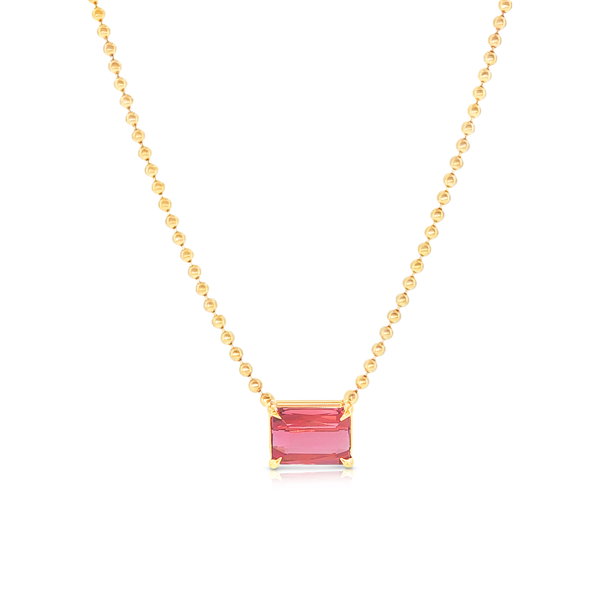 Closeup photo of Pink Perfection Necklace