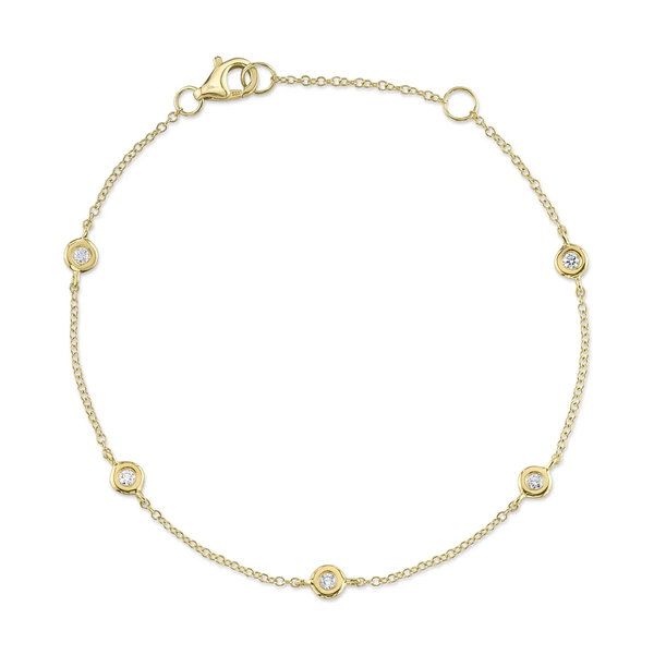 Closeup photo of Diamonds By The Yard Bracelet