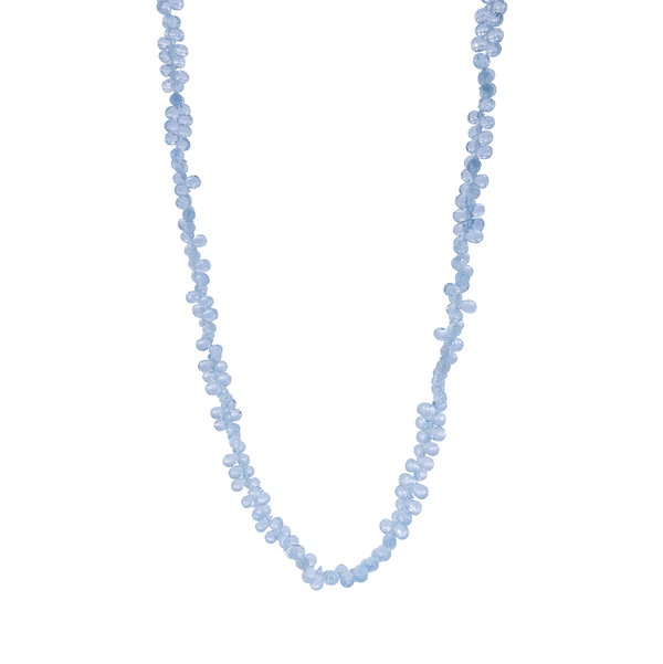Closeup photo of Delicate Aqua Necklace