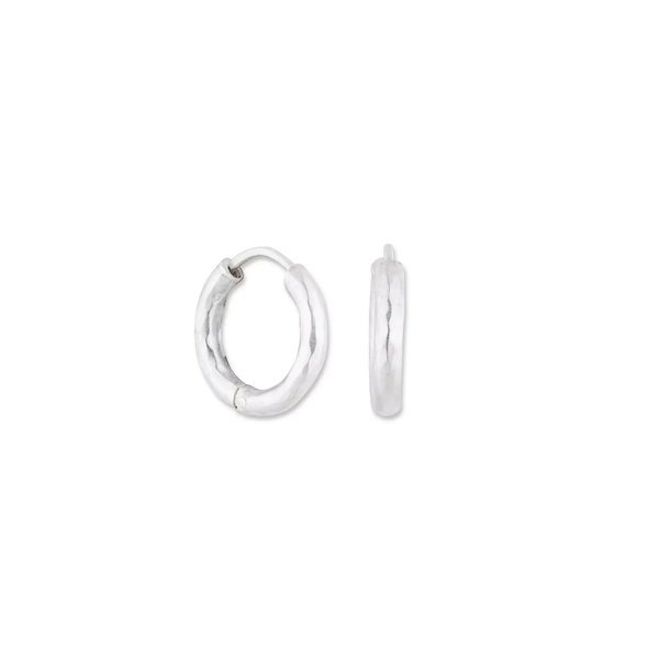Closeup photo of Diana Hoop Earrings