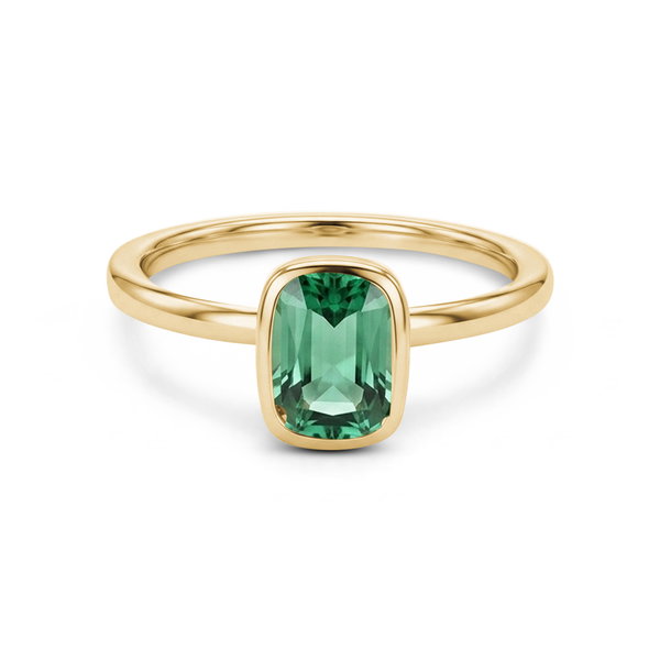 Closeup photo of Green Tourmaline Stacker