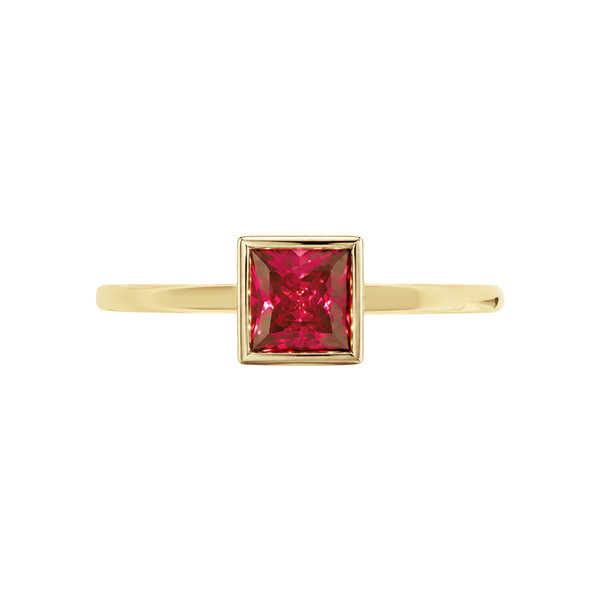 Closeup photo of Cherry Drop Spinel