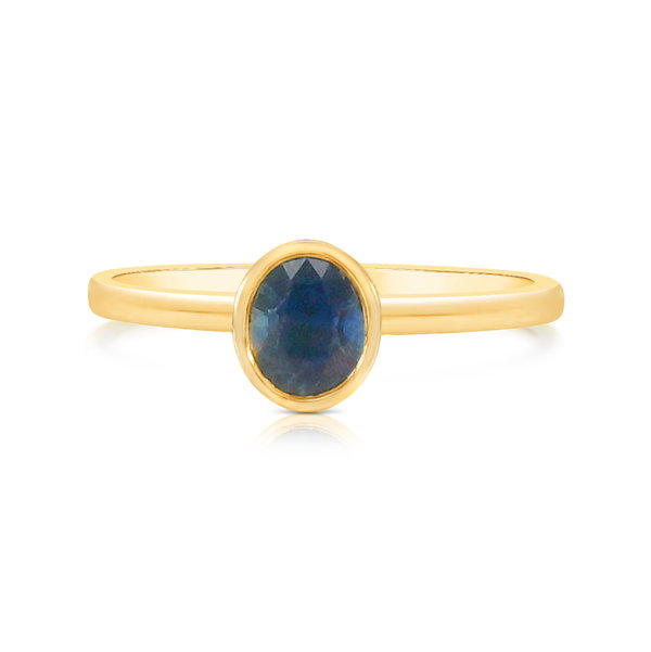 Closeup photo of Blue Sapphire Stacker