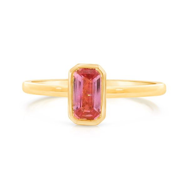 Closeup photo of Pink Sapphire Stacker