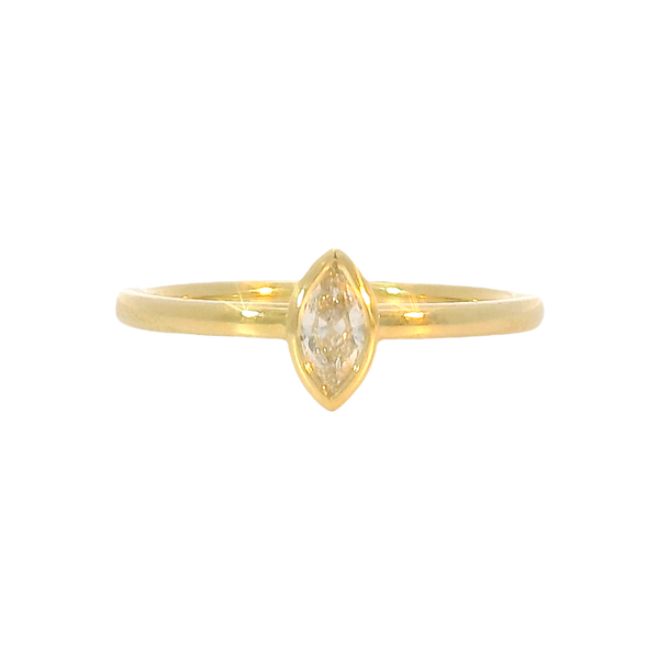 Closeup photo of Marquise Diamond Stacker