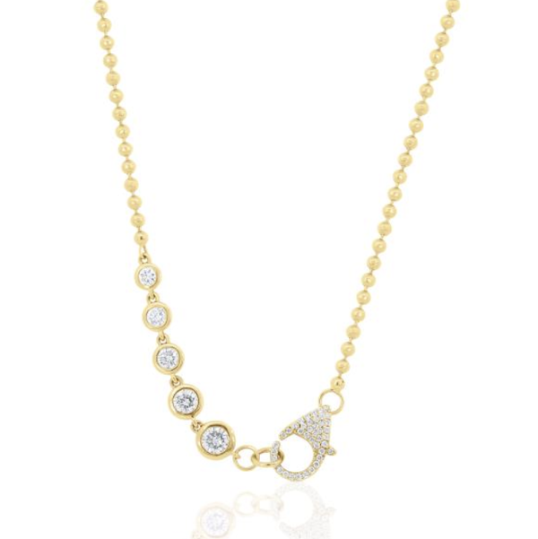 Closeup photo of Diamond Necklace