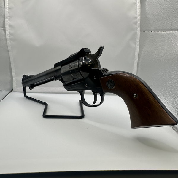 Closeup photo of Ruger Single-Six .22 WMR Magnum Revolver 4.5" Blued – 1 Cylinder