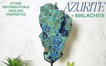 Azurite Malachite | Stone Information, Healing Properties, Uses