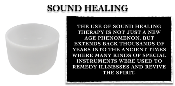 Sound Healing - Crystal Singing Bowls