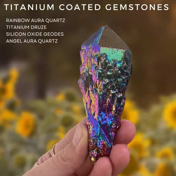 . Titanium Coated Minerals | Stone Information, Healing Properties, Uses 