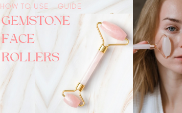 Gemstone Face-Rollers - How to Use Guide | Benefits, Information, Properties