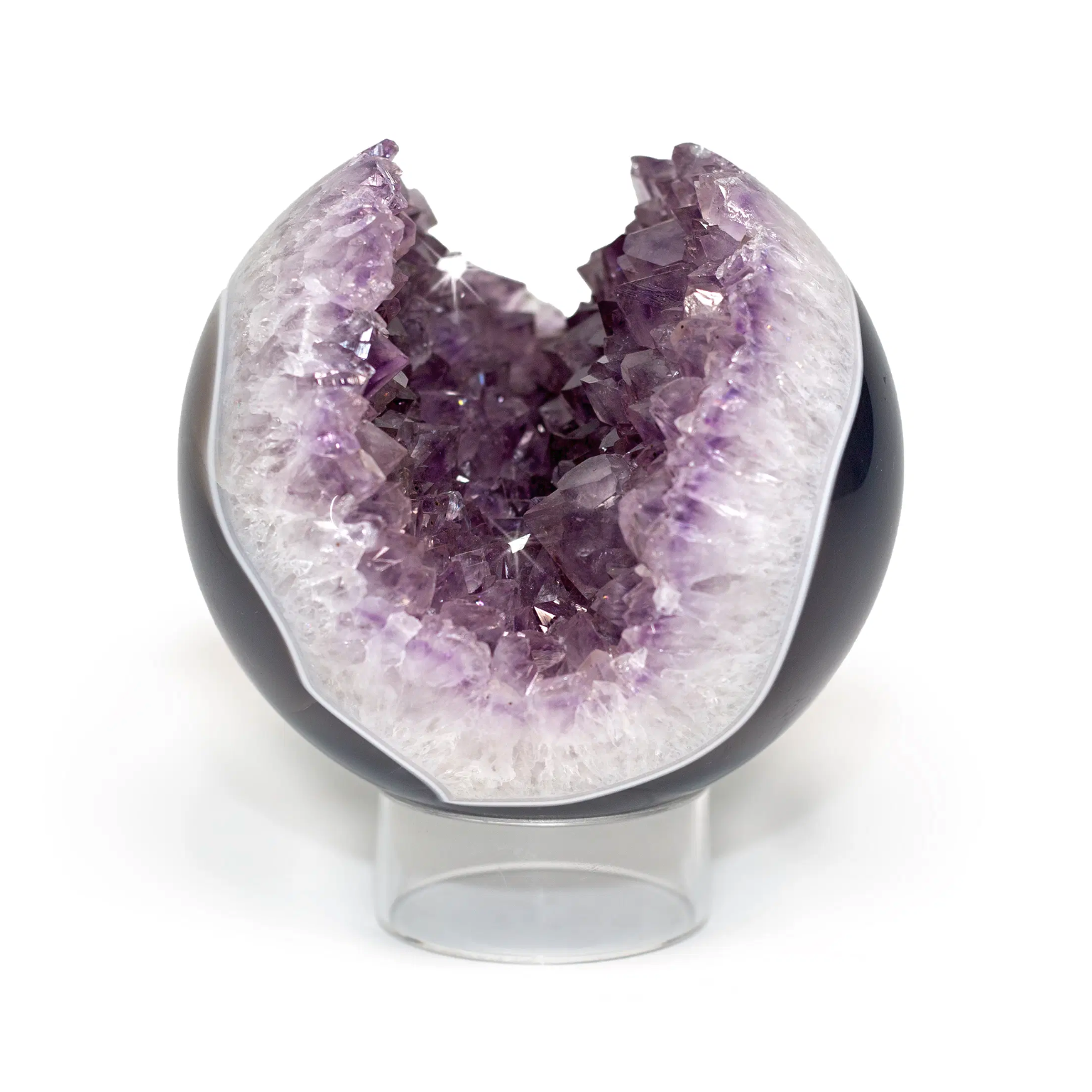 Amethyst Geode Sphere