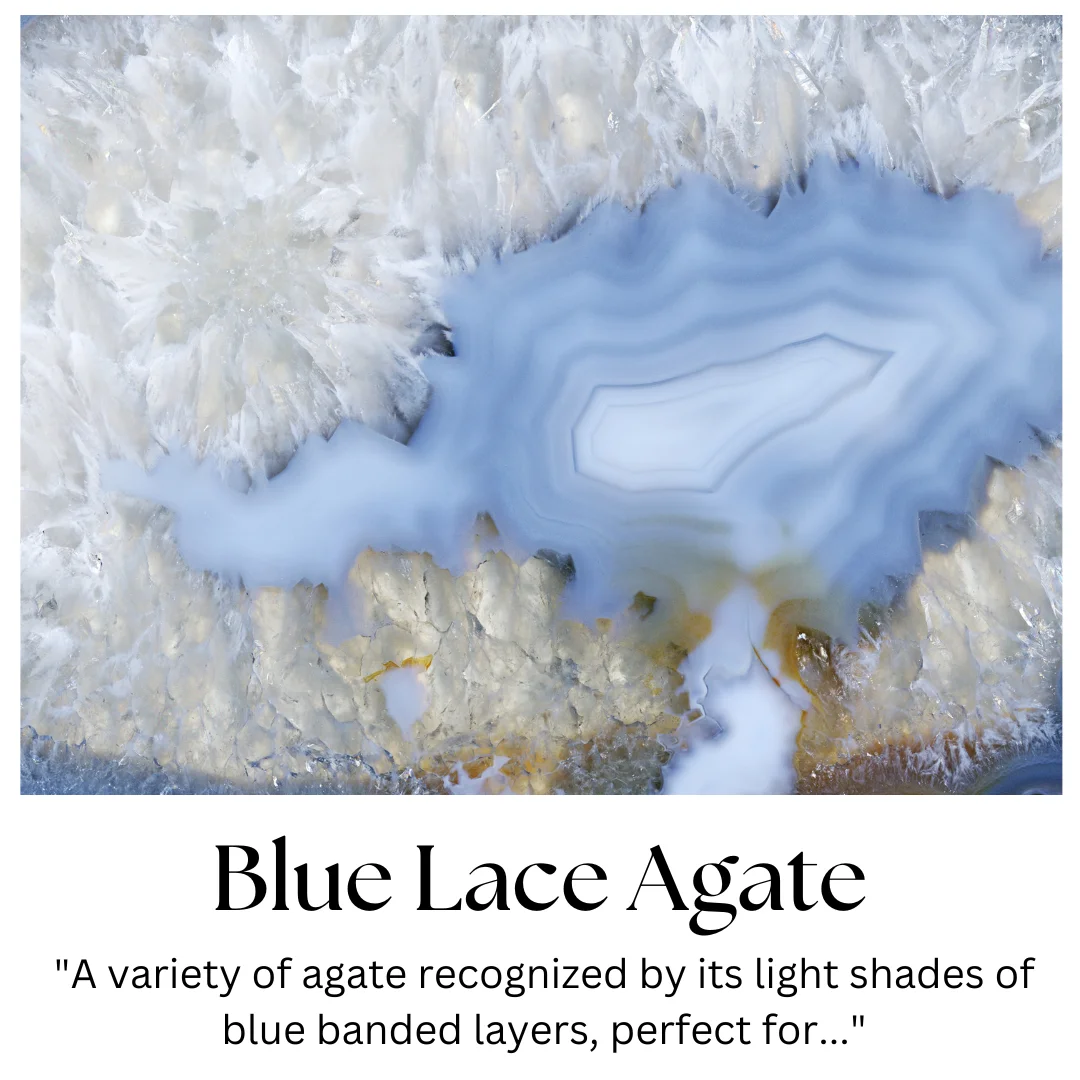 Blue Lace Agate %7C Stone Information Healing Properties Uses