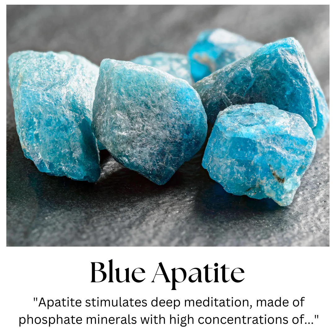 Blue Apatite %7C Stone Information Healing Properties Uses