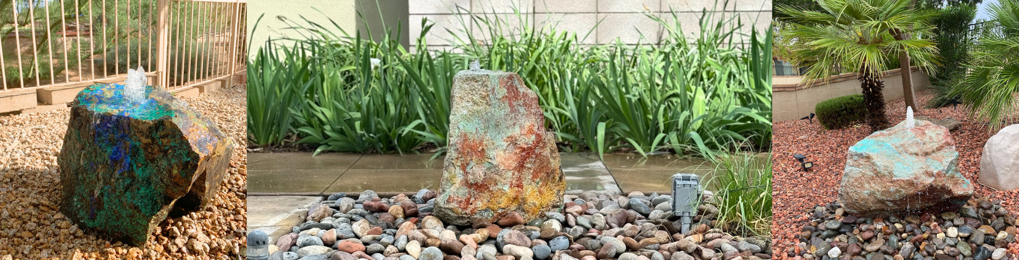 Image of Copper Ore & Basalt Fountains For Sale | Fountain Collection