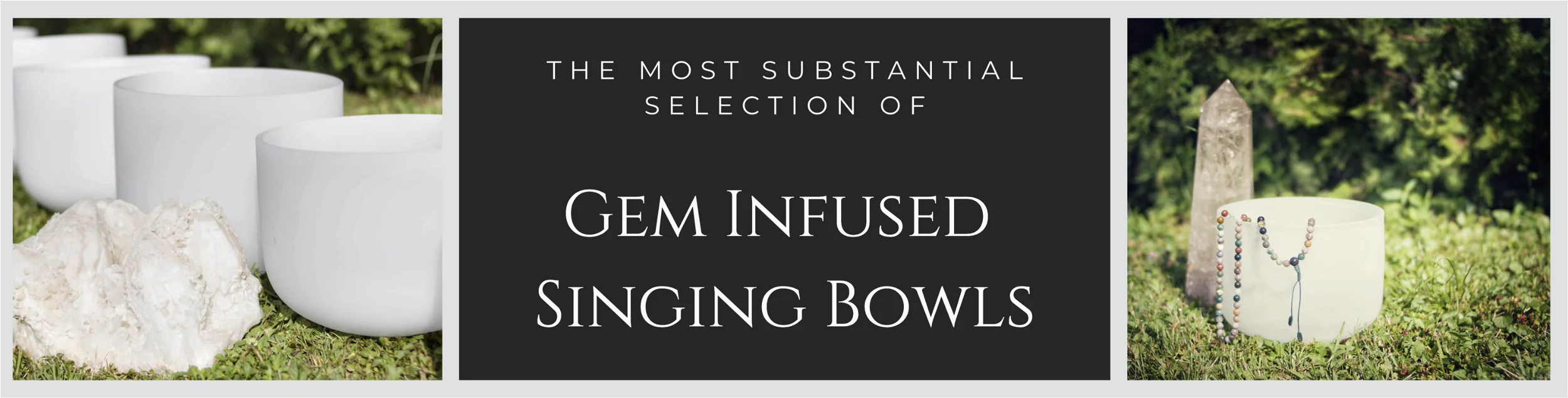 Gem Infused Singing Bowls
