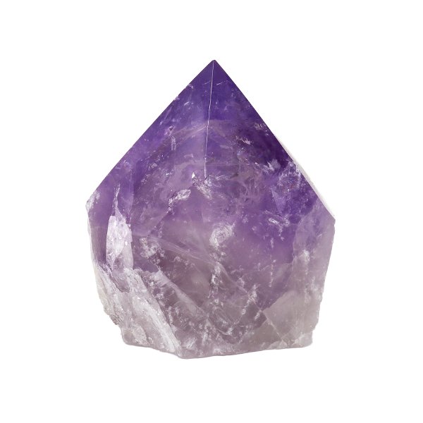 Closeup photo of Amethyst Point -Polished -M/l