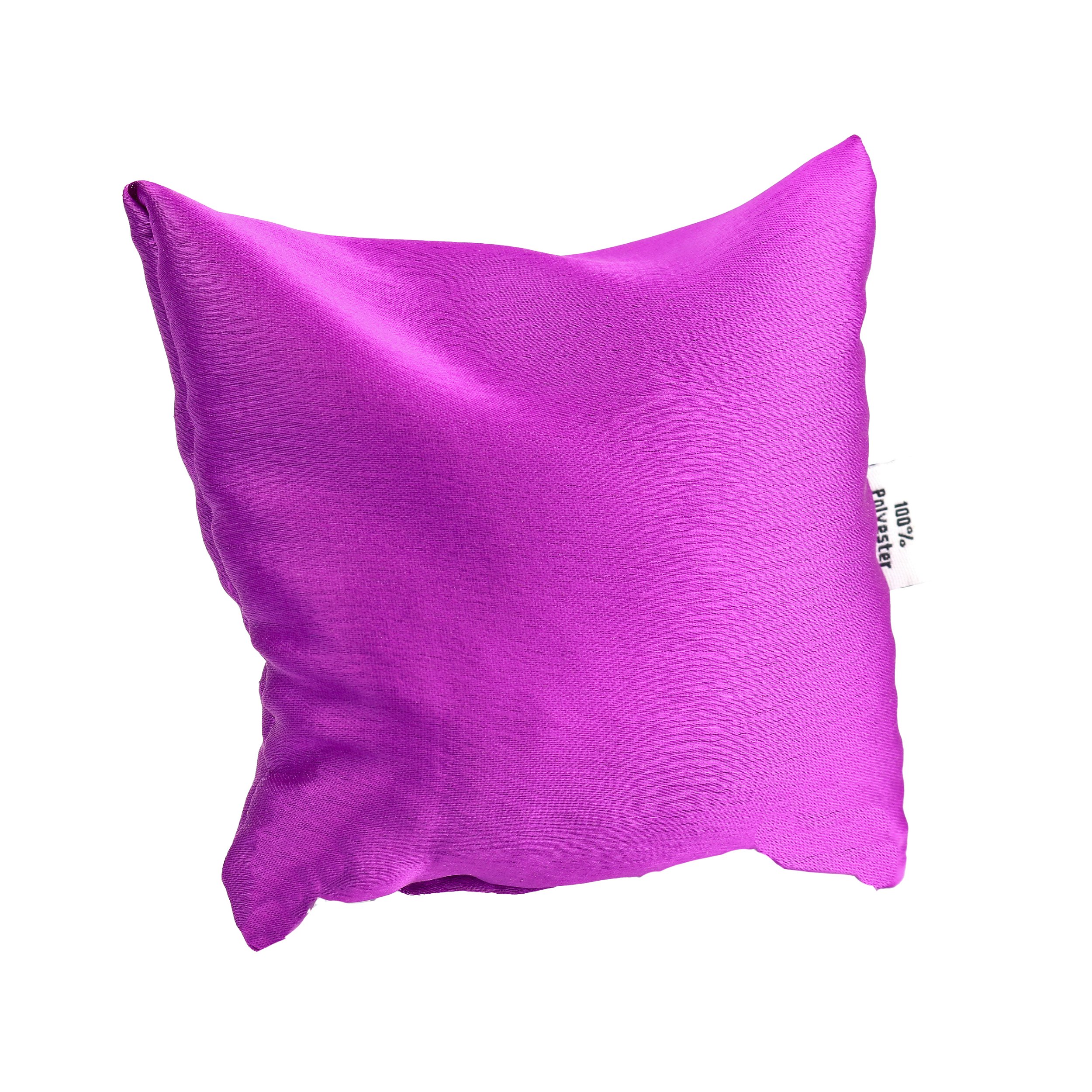 Purple Satin Square Cushion 4x4