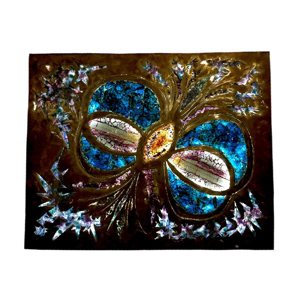 Closeup photo of Illuminated Butterfly Gemscape