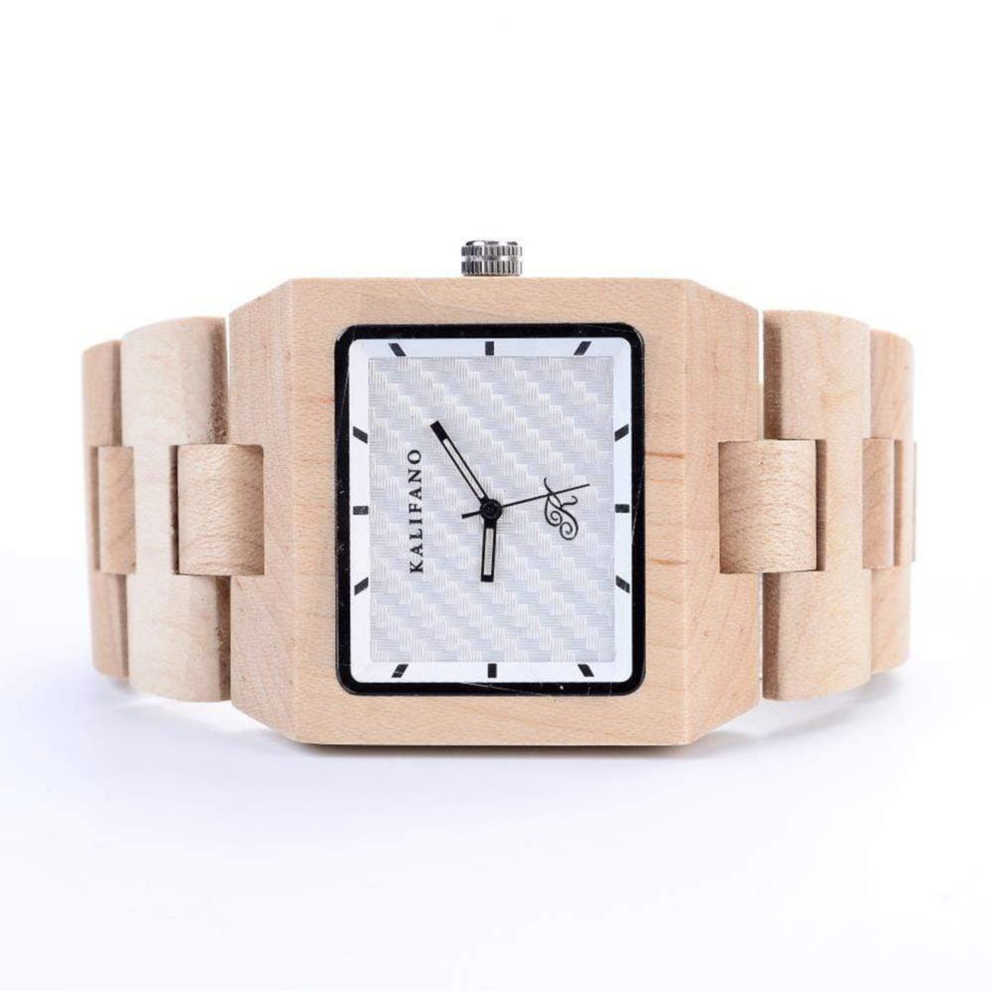 Empire Maple Wood Watch With Bamboo Box