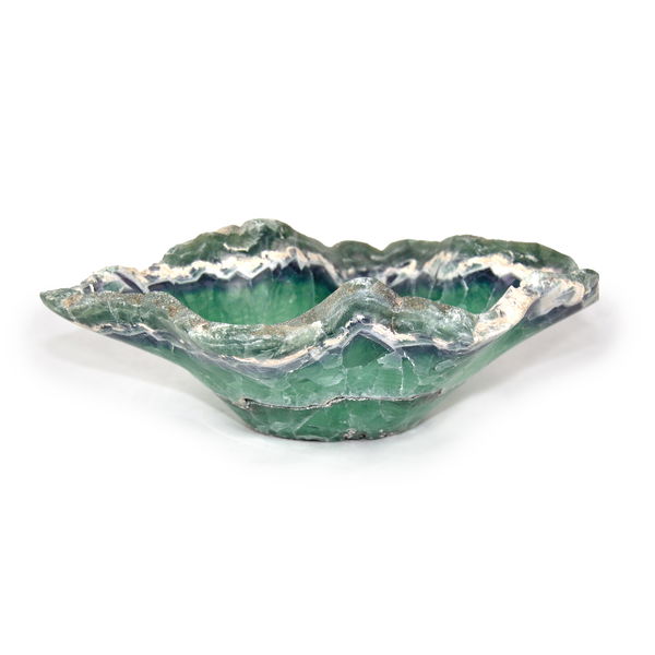 Closeup photo of Fluorite Bowl from Mexico
