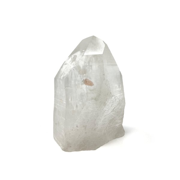Closeup photo of Quartz Point With Cut Base And Unpolished Sides