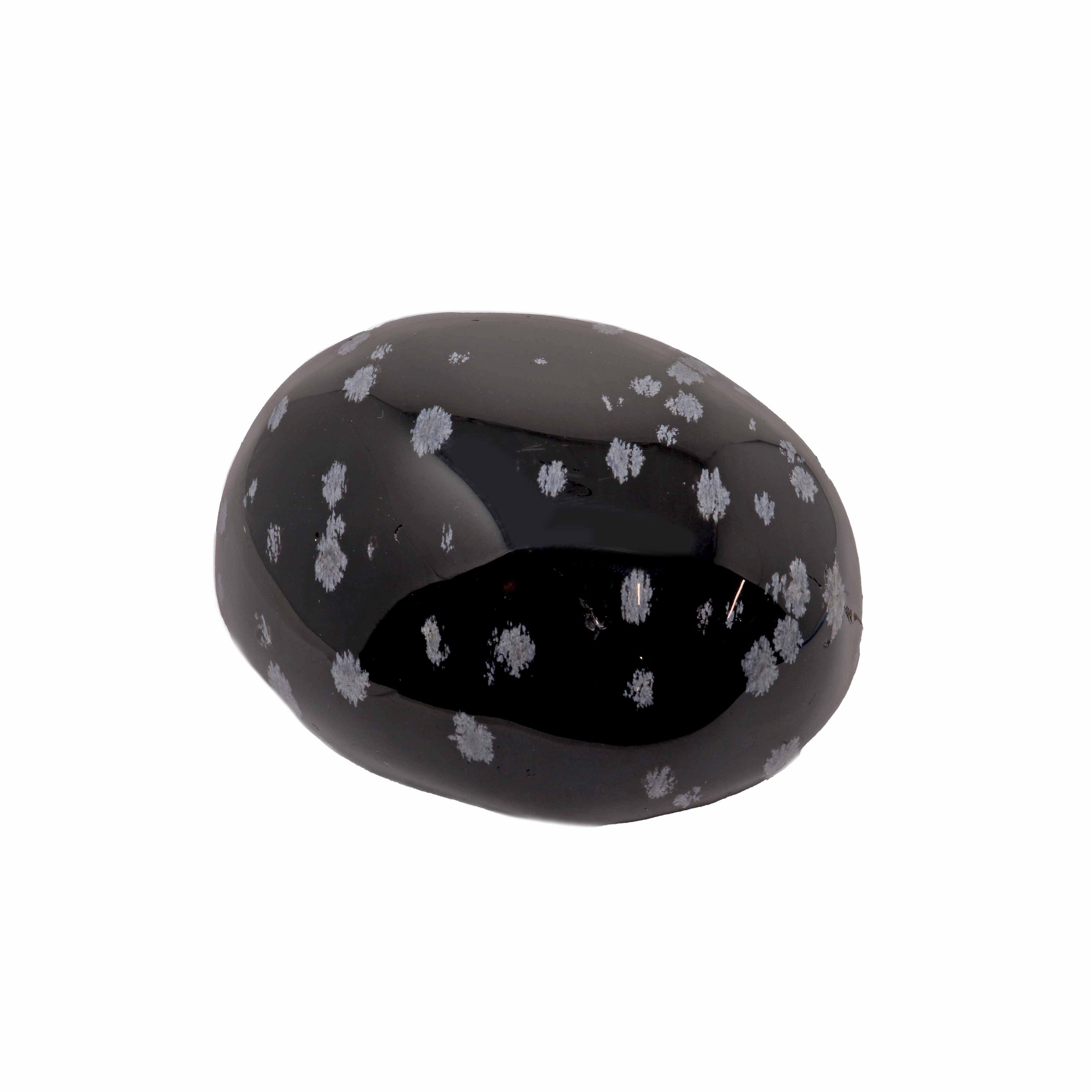 Snowflake Obsidian Therapy Stone