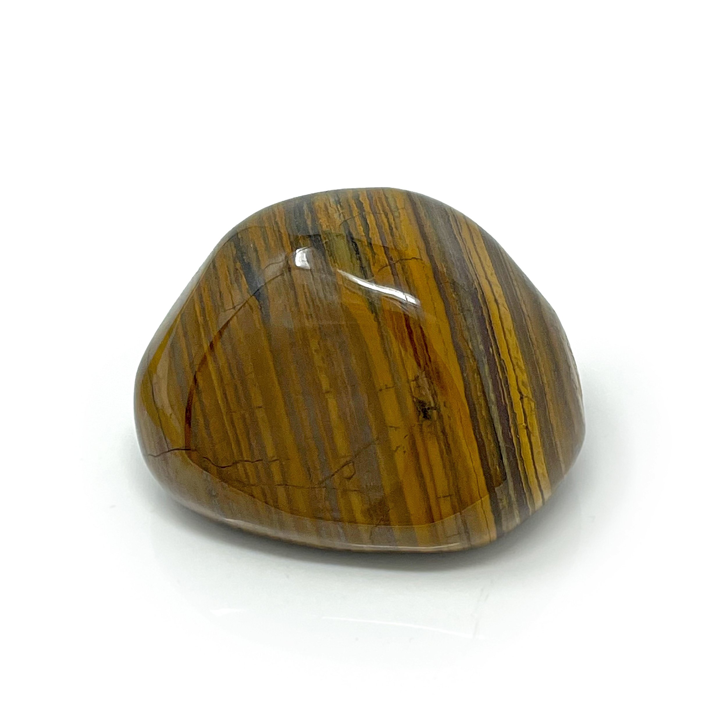 Tigers Eye Therapy Stone with Tiger Iron