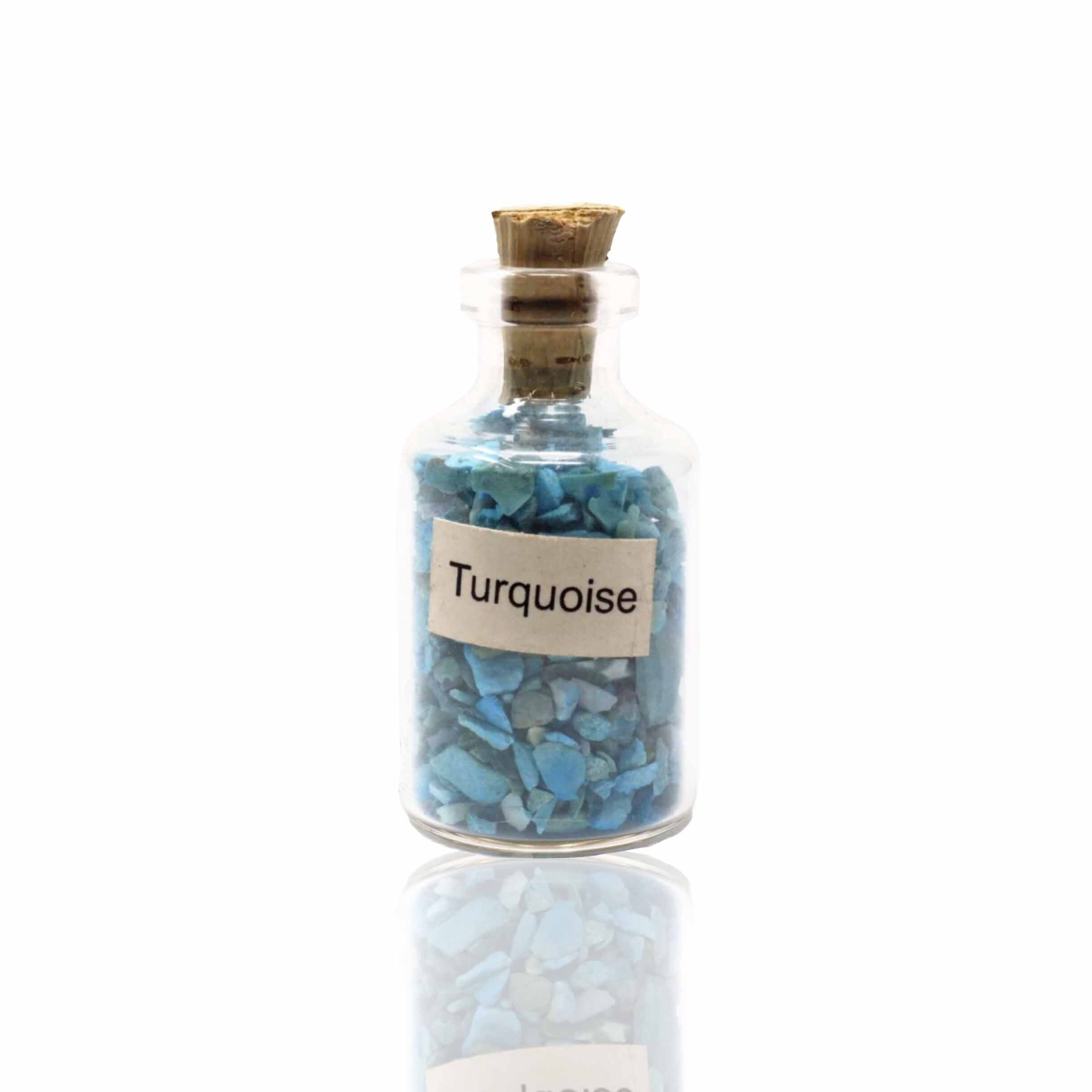 Individual Gemstone Bottle -Turquoise