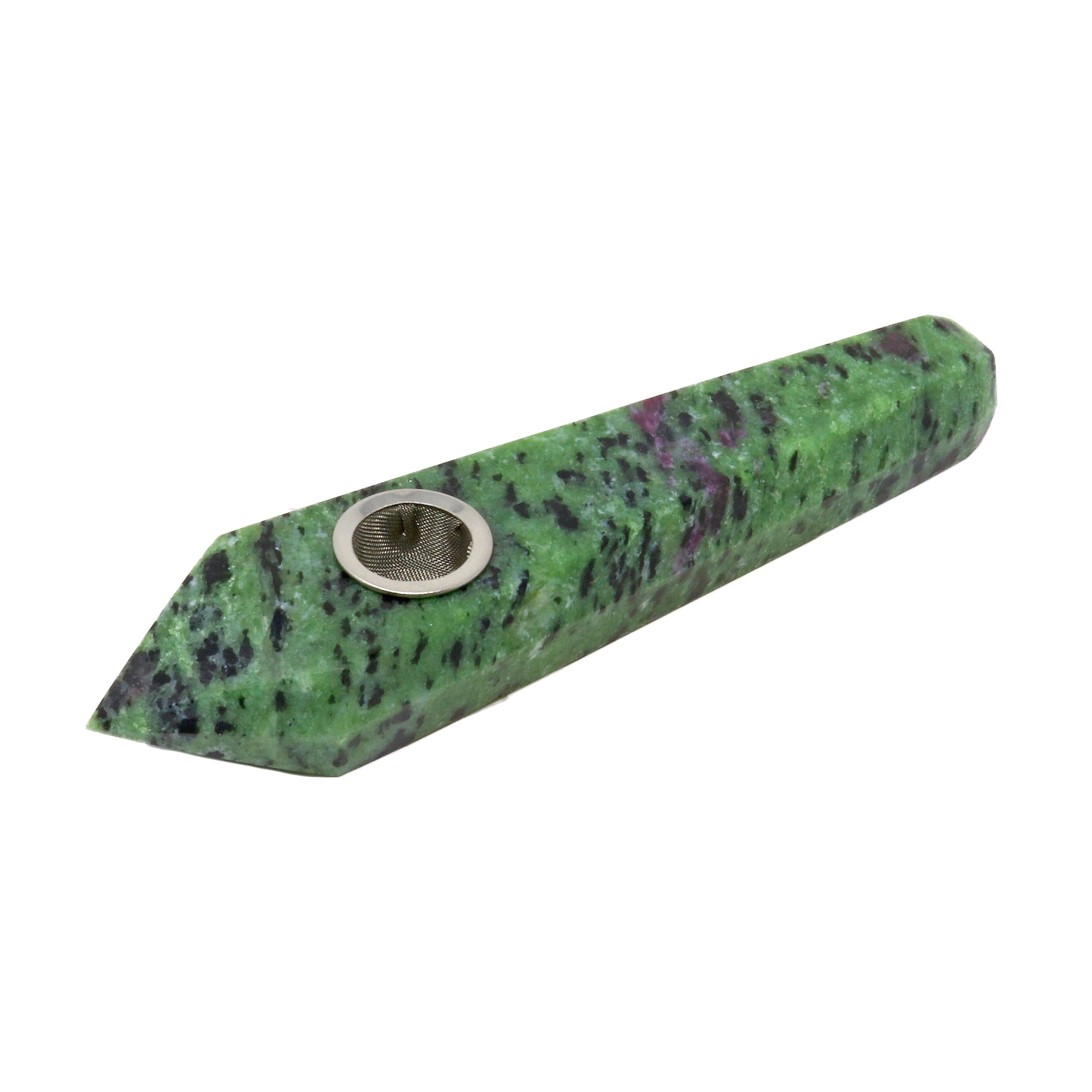 Ruby Zoisite Pipe