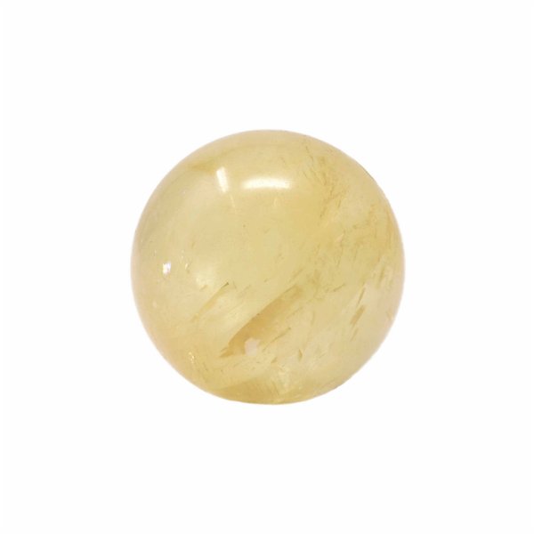 Closeup photo of Golden Calcite Sphere