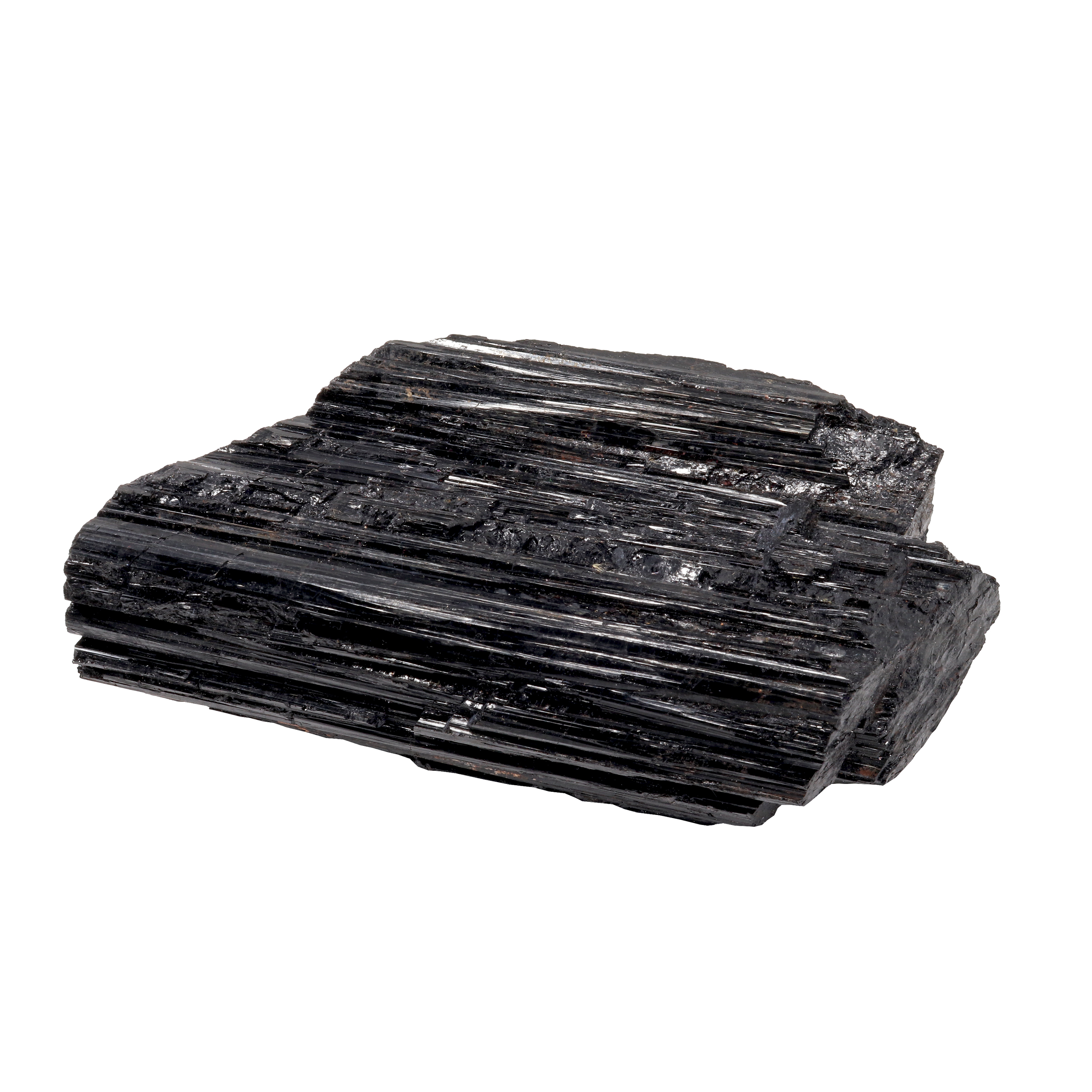 Black Tourmaline Specimen - Solid Crystal