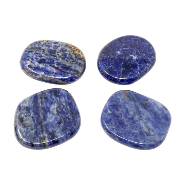 Closeup photo of Sodalite Flat Stone (Singles)