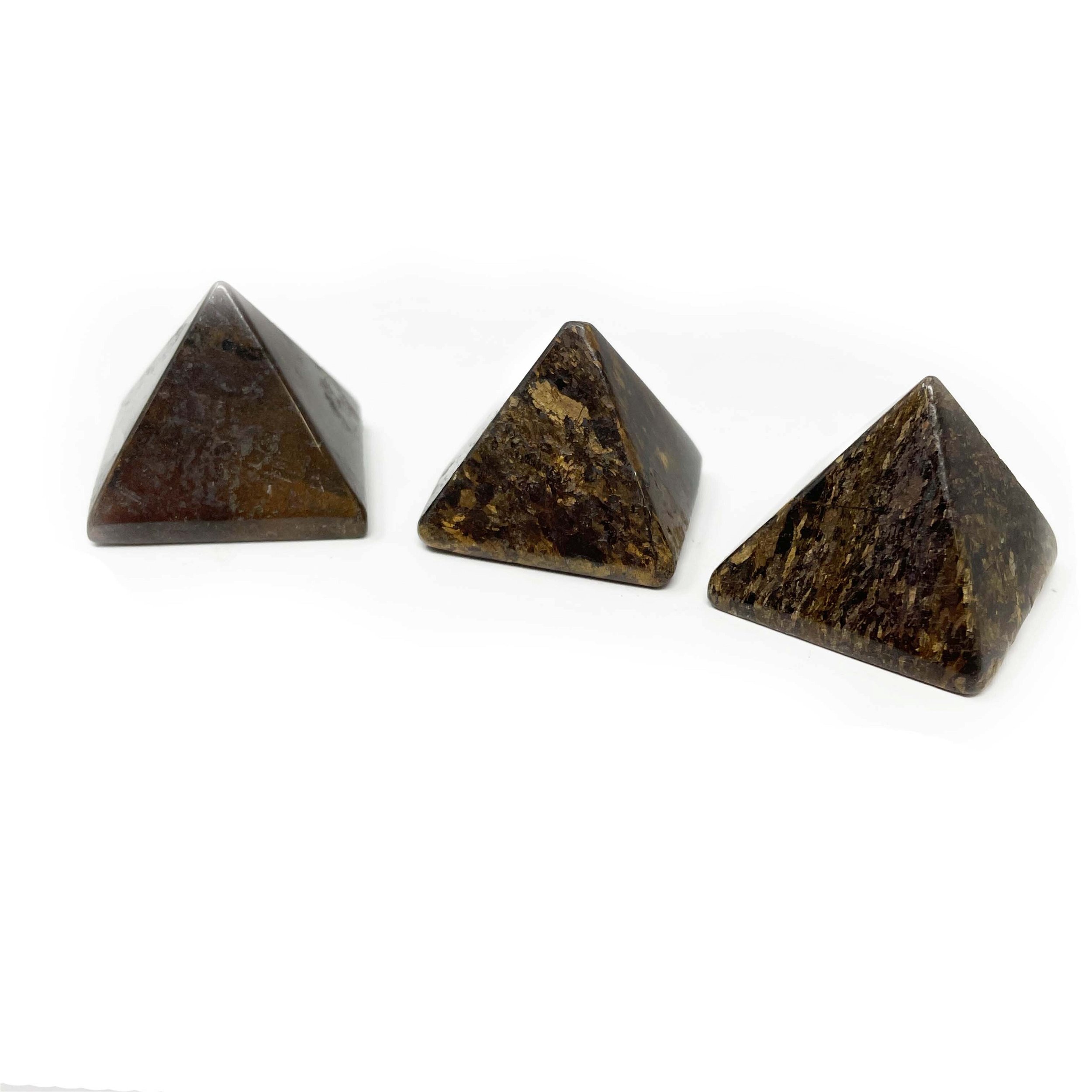 Bronzite Pyramid - 1" (Singles)