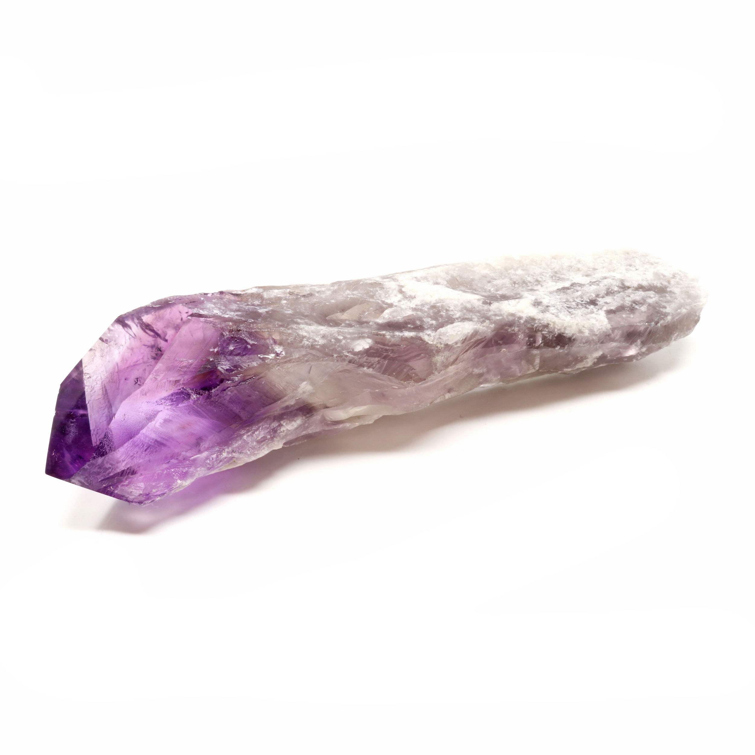 Bahia Amethyst Crystal Point with Phantom Inclusions