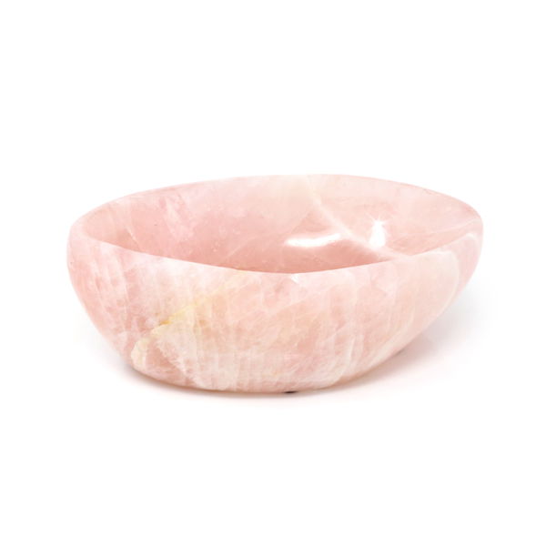 Closeup photo of Rose Quartz Dish