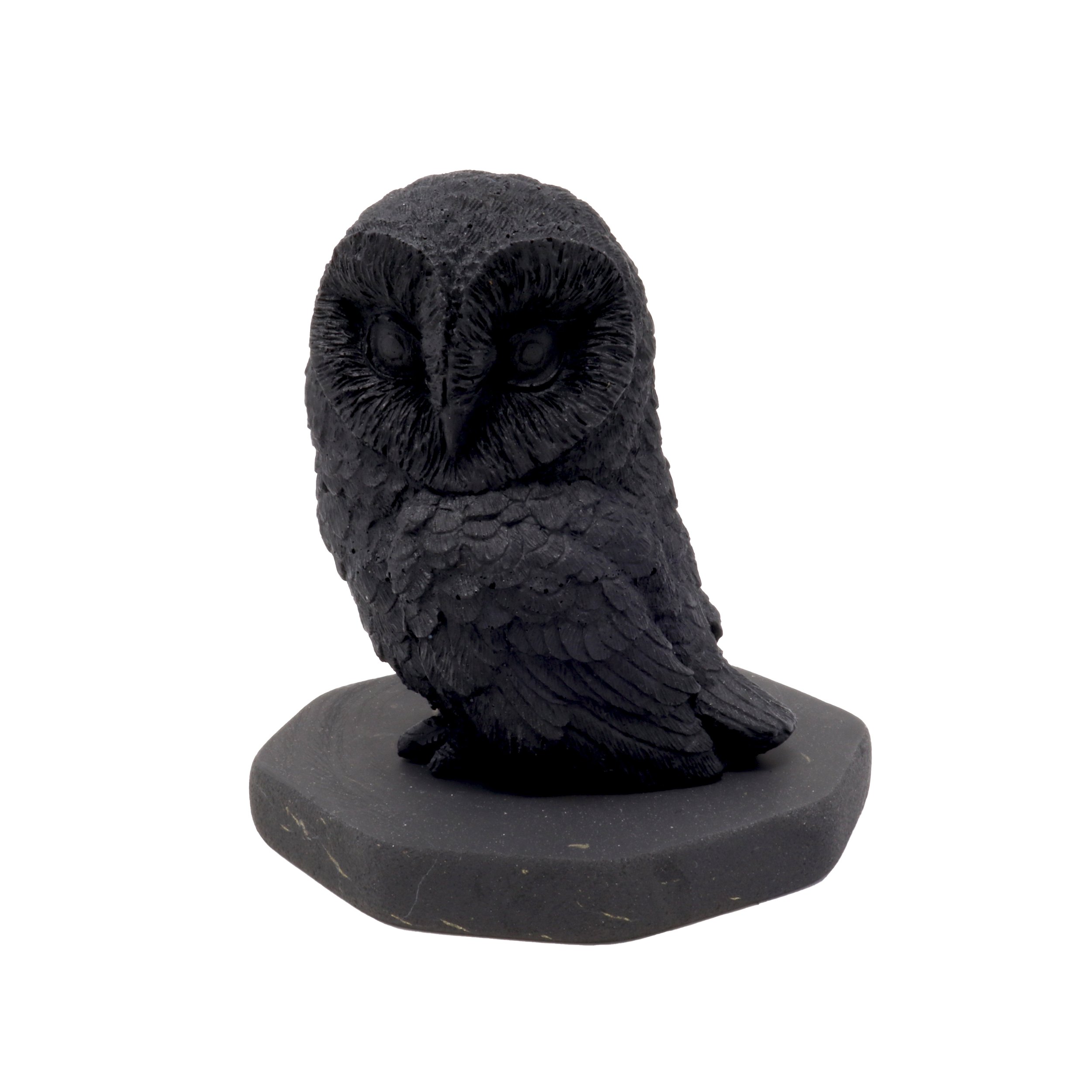 Shungite Owl Figurine