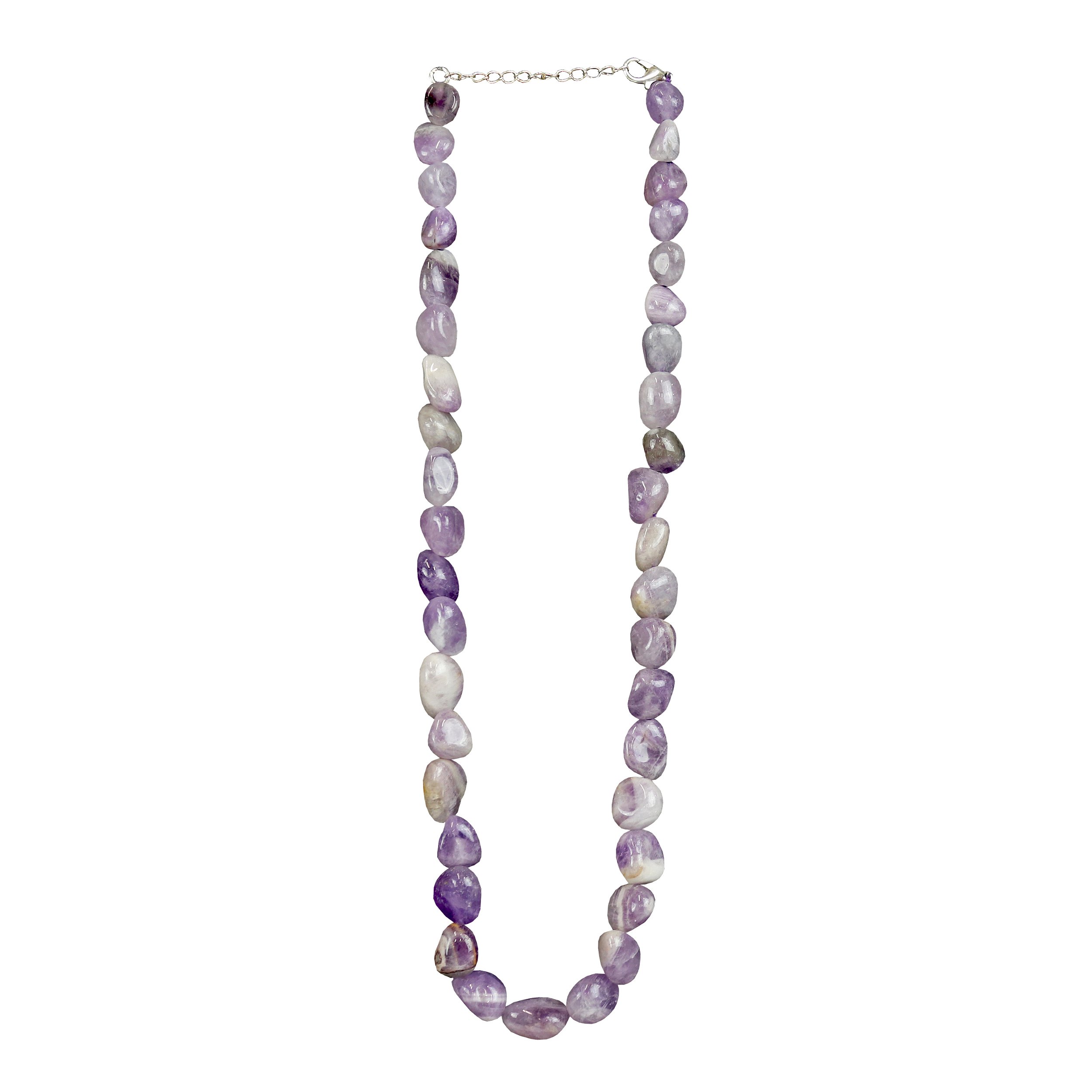 Amethyst Tumbled Necklace