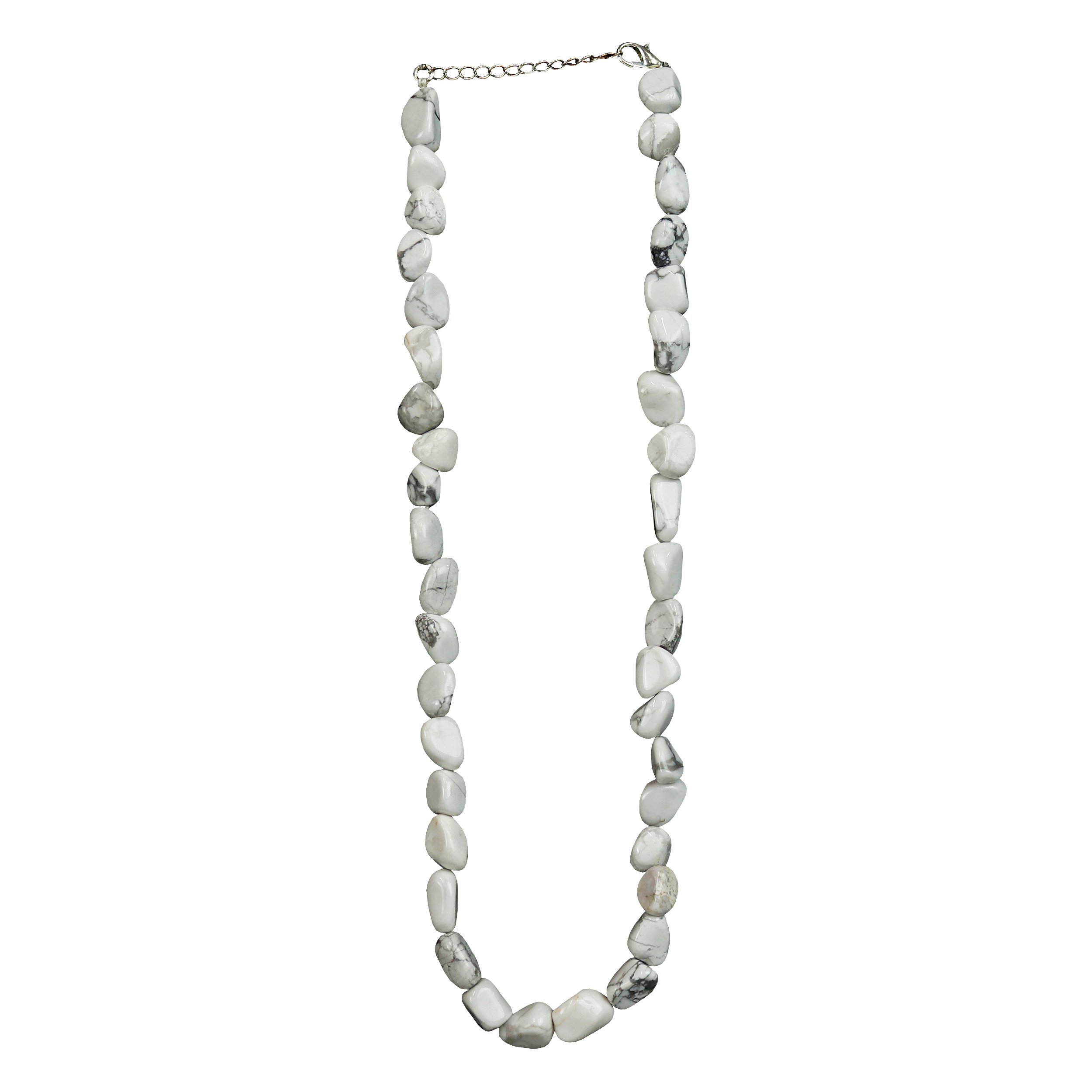 Howlite Tumbled Necklace