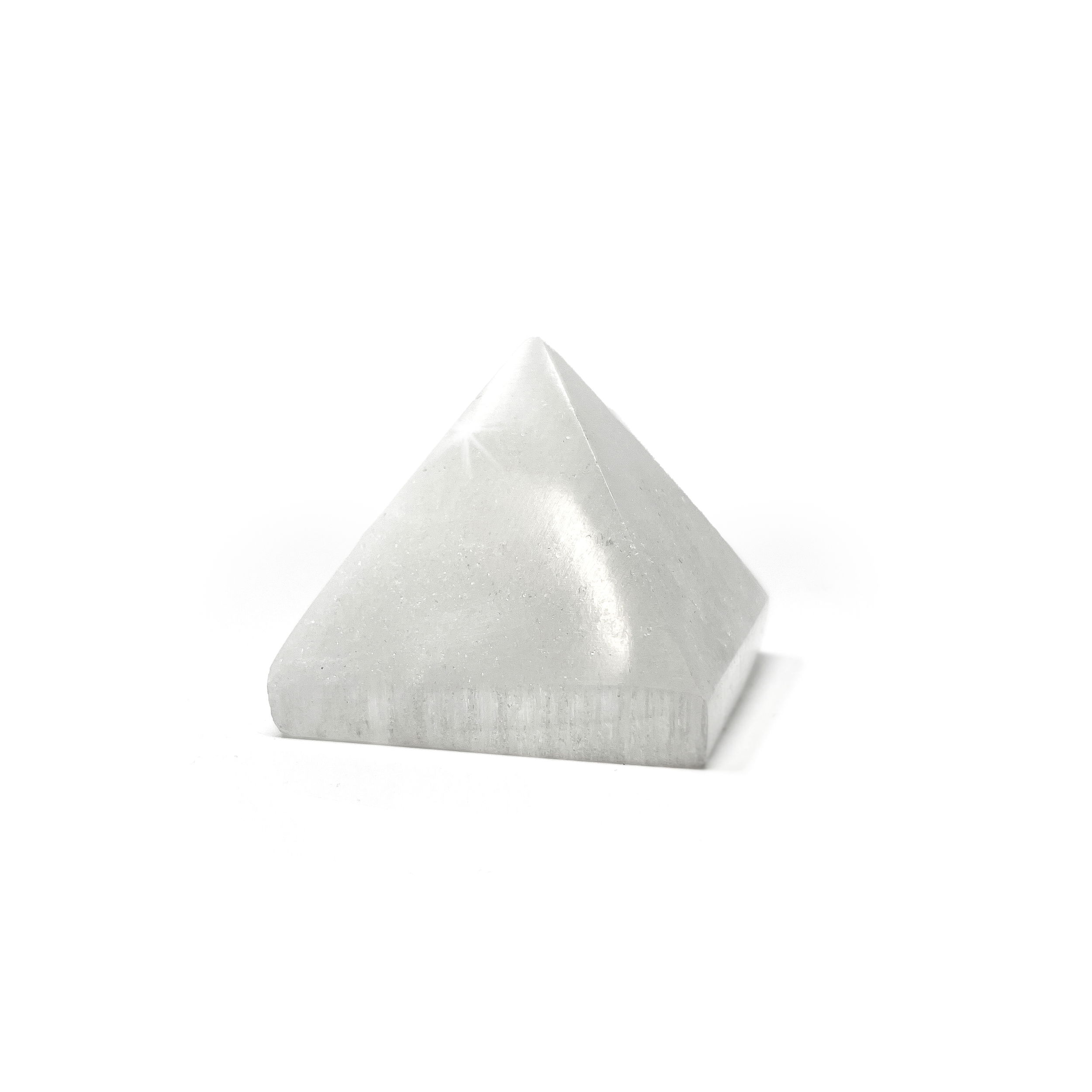 Selenite Pyramid From Morocco