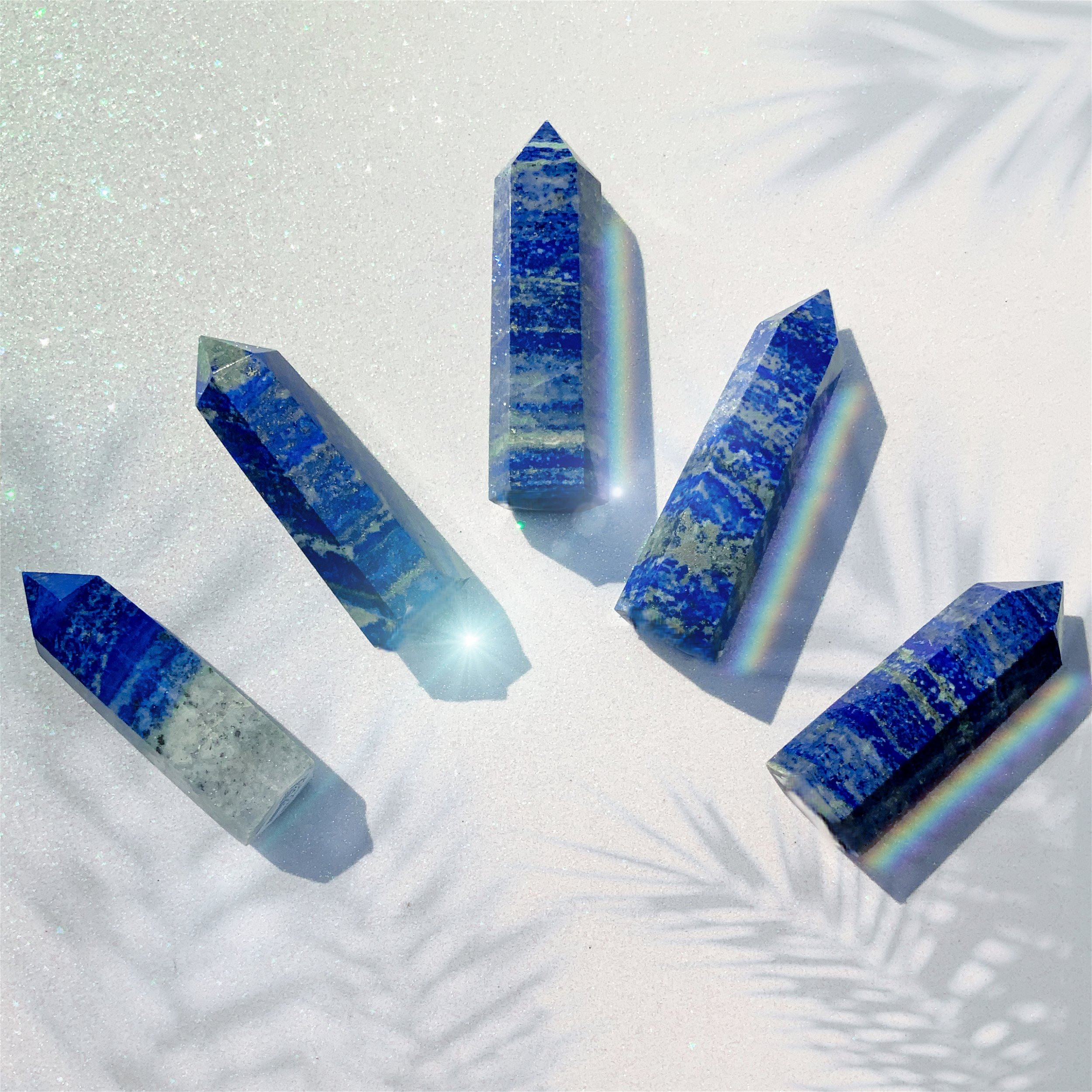 Lapis Lazuli Point - Cut & Polished