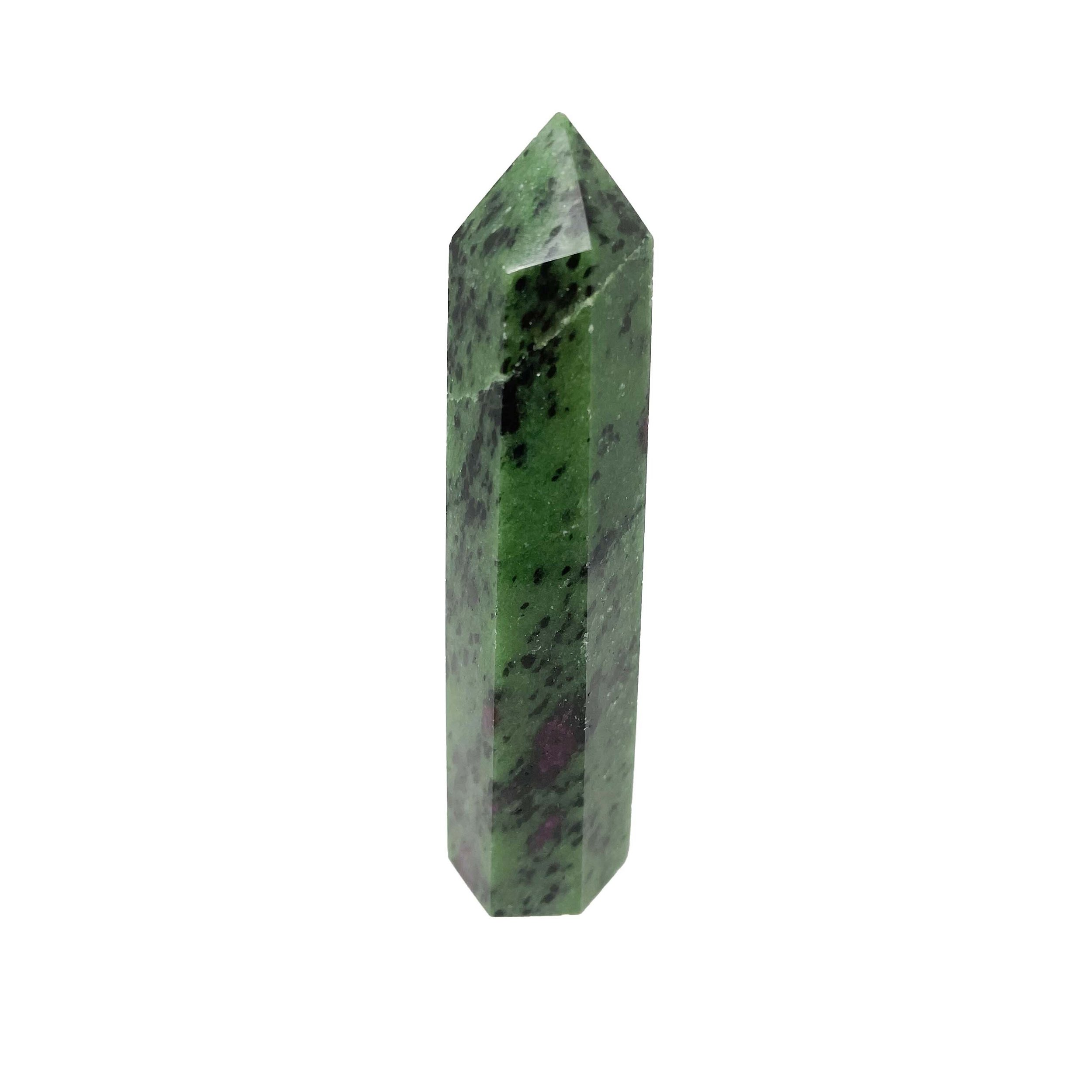 Ruby Zoisite Point - Cut & Polished