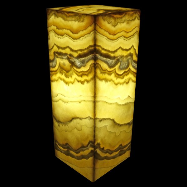 Closeup photo of Nube Onyx Luminary Pedestal