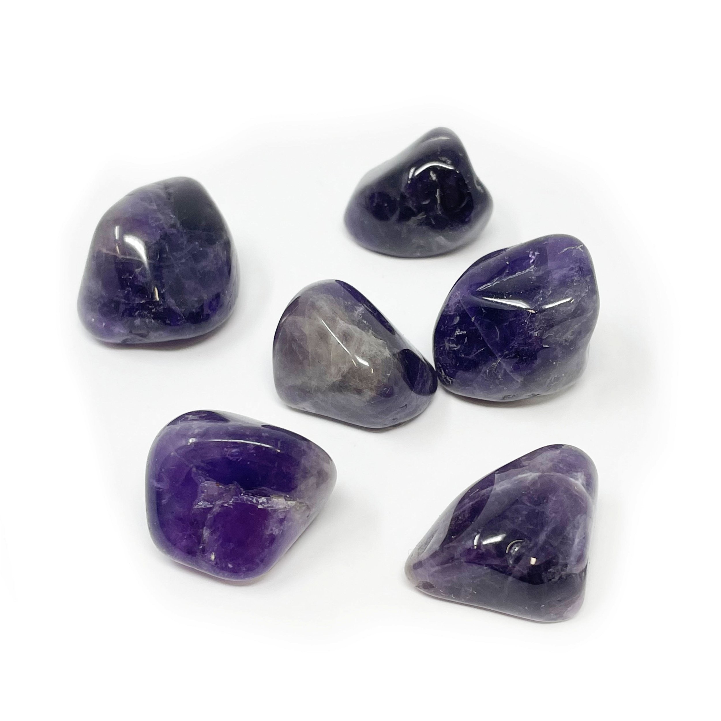 Tumbled Amethyst From Brazil (Singles)