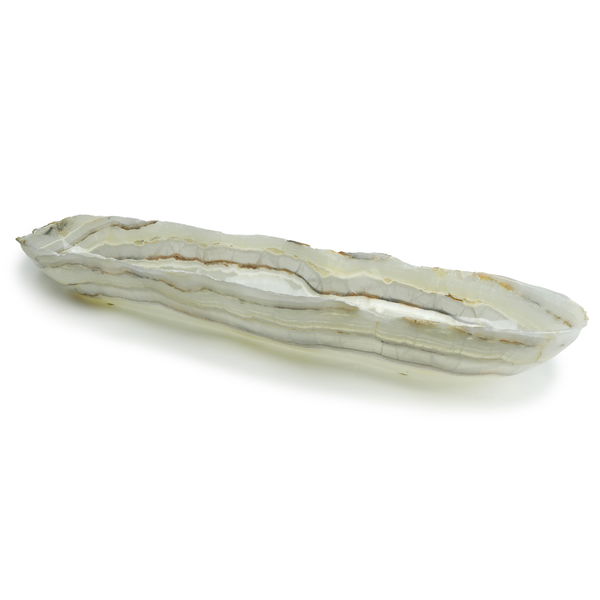 Closeup photo of Onyx Canoe Vessel Pearlescent