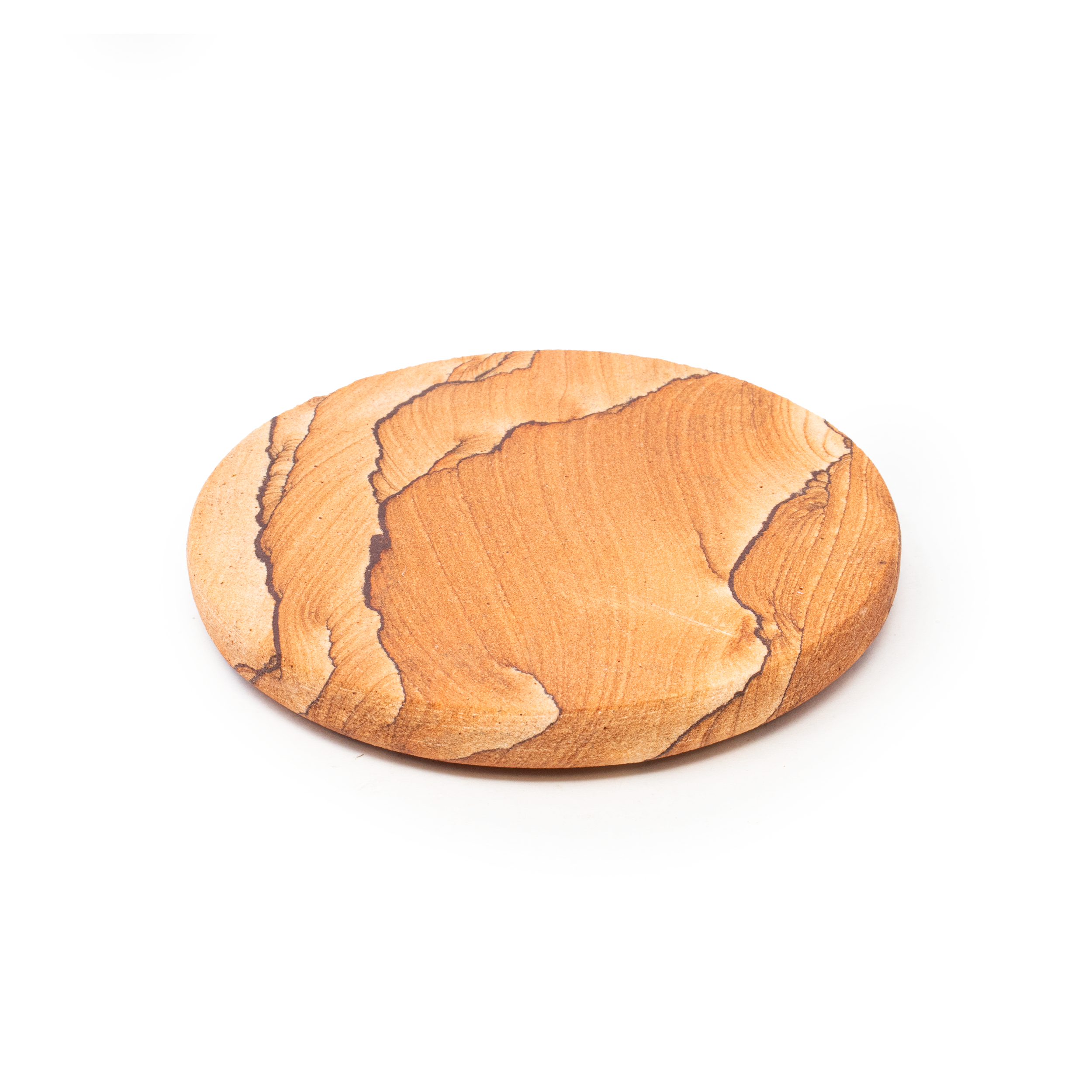 Round Desert Sandstone Coaster - Sold in Singles