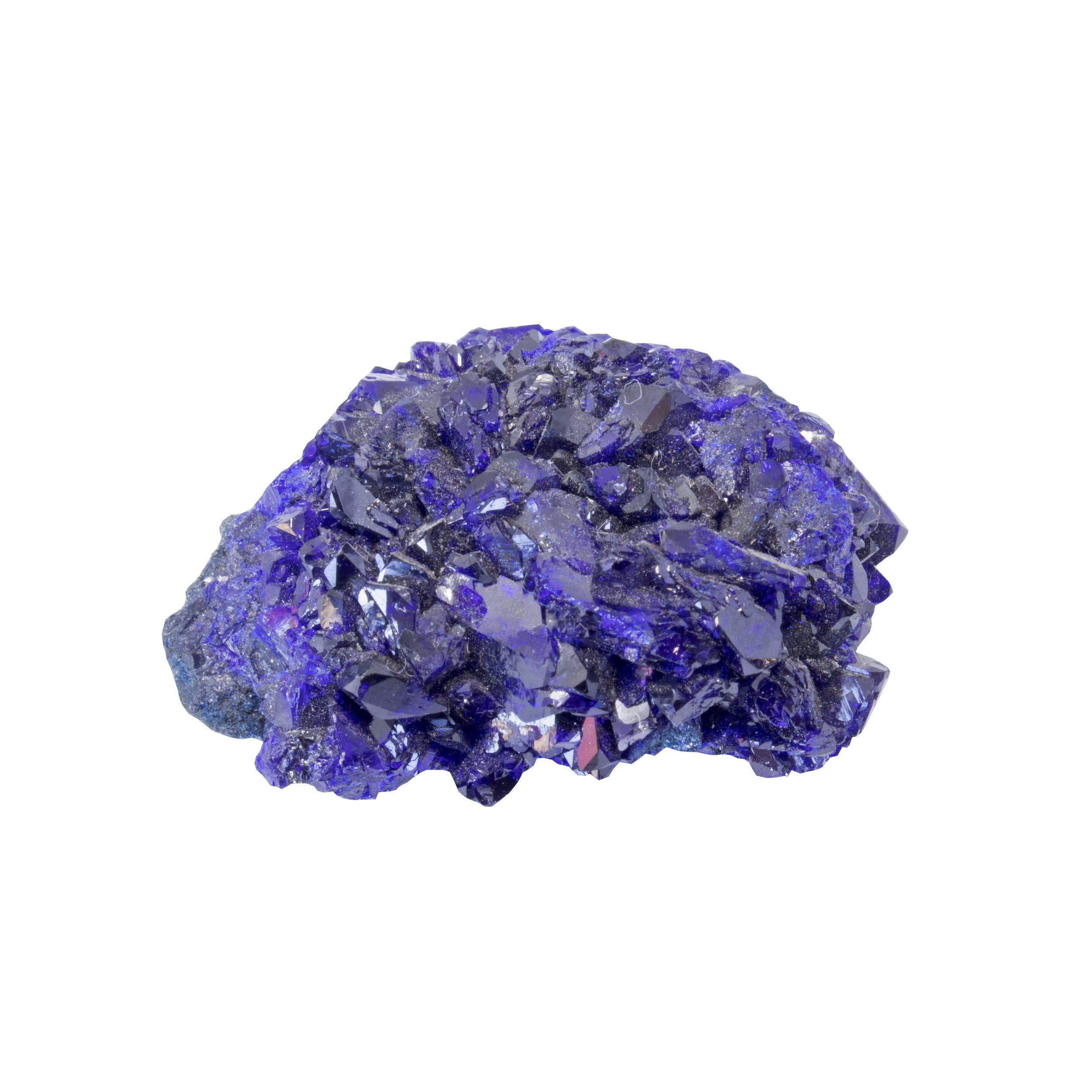 Azurite Malachite Druze Specimen -Mini Bright Crystals