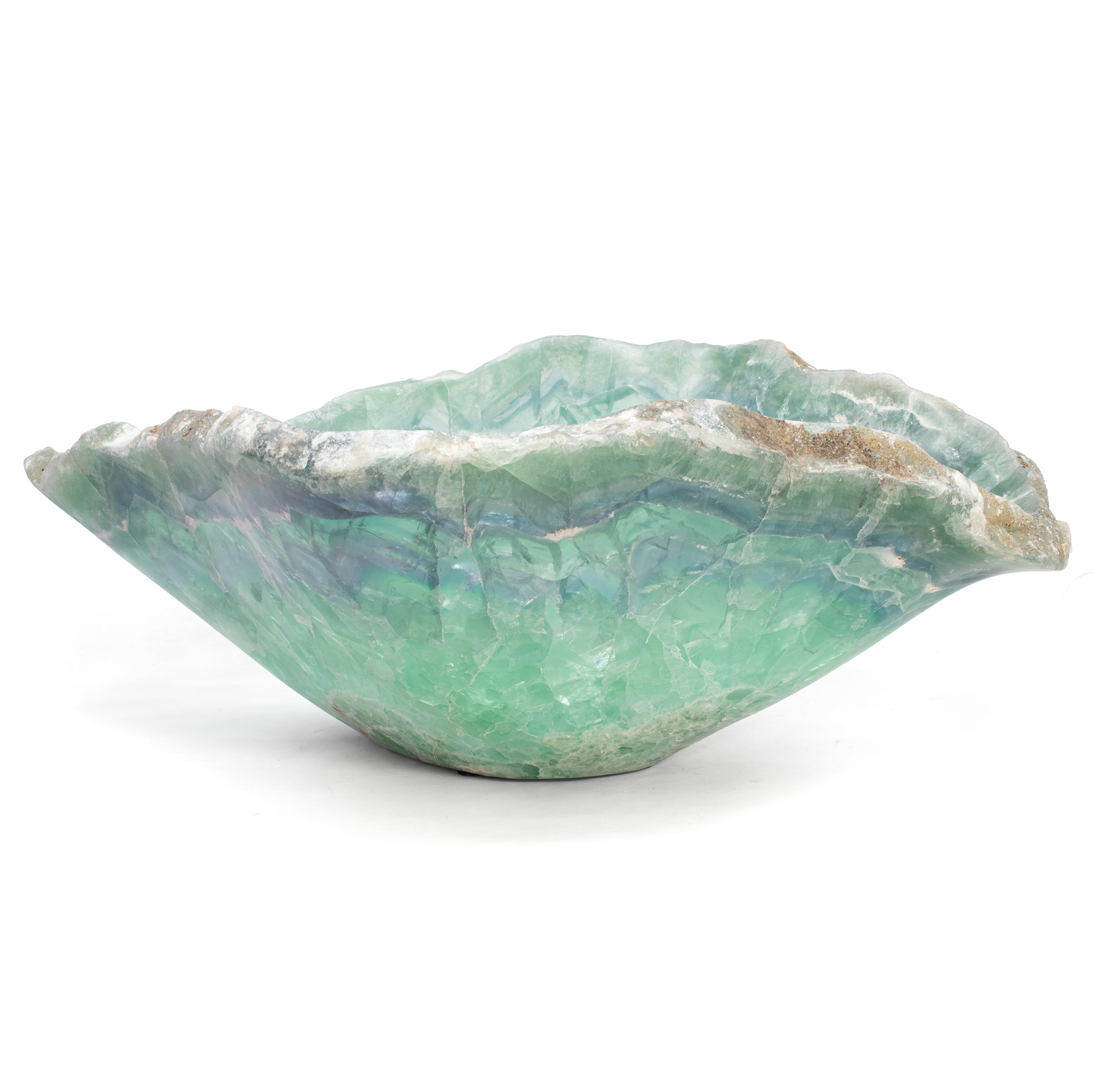 Fluorite Onyx Vessel from Mexico