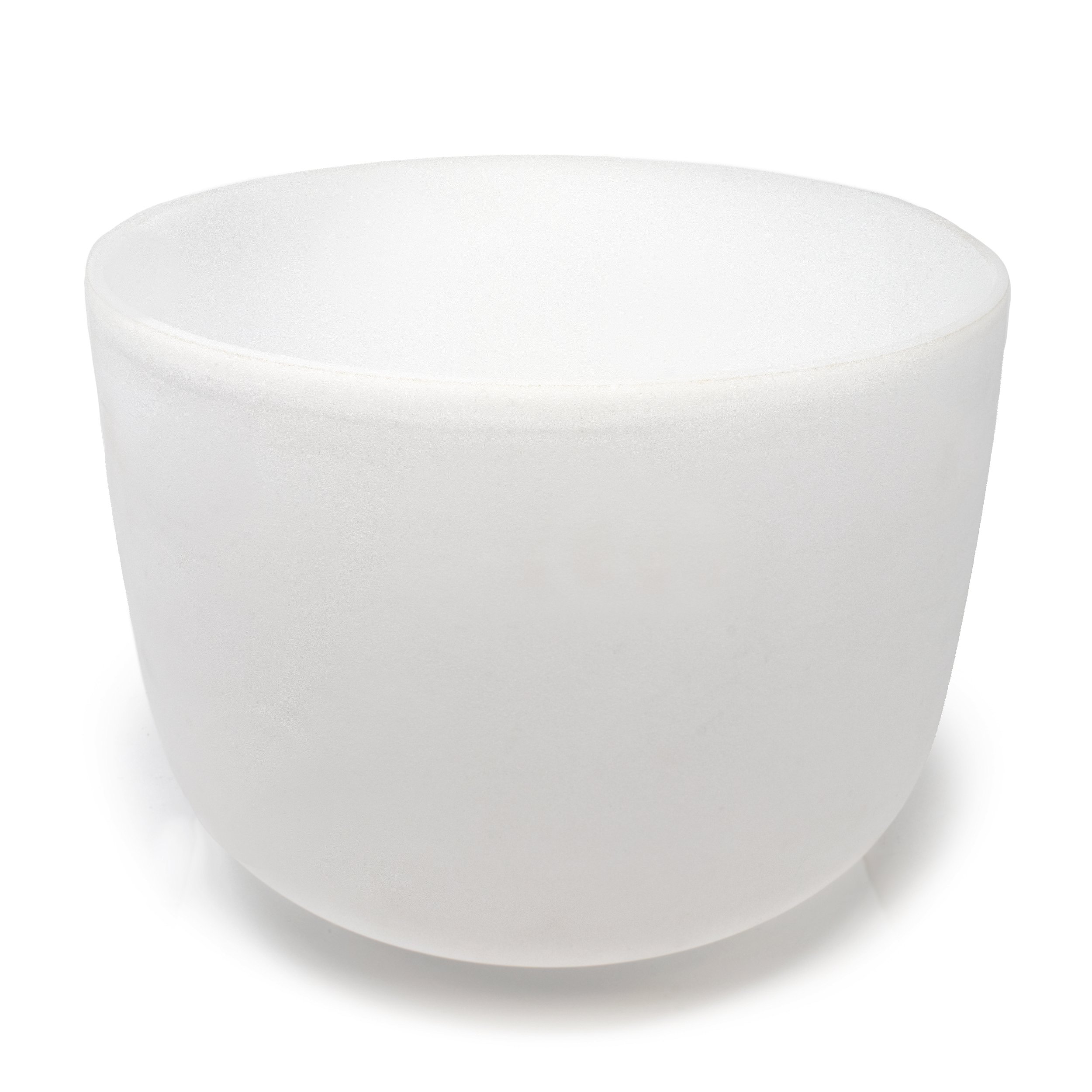 14" Frosted Quartz Singing Bowl A Note
