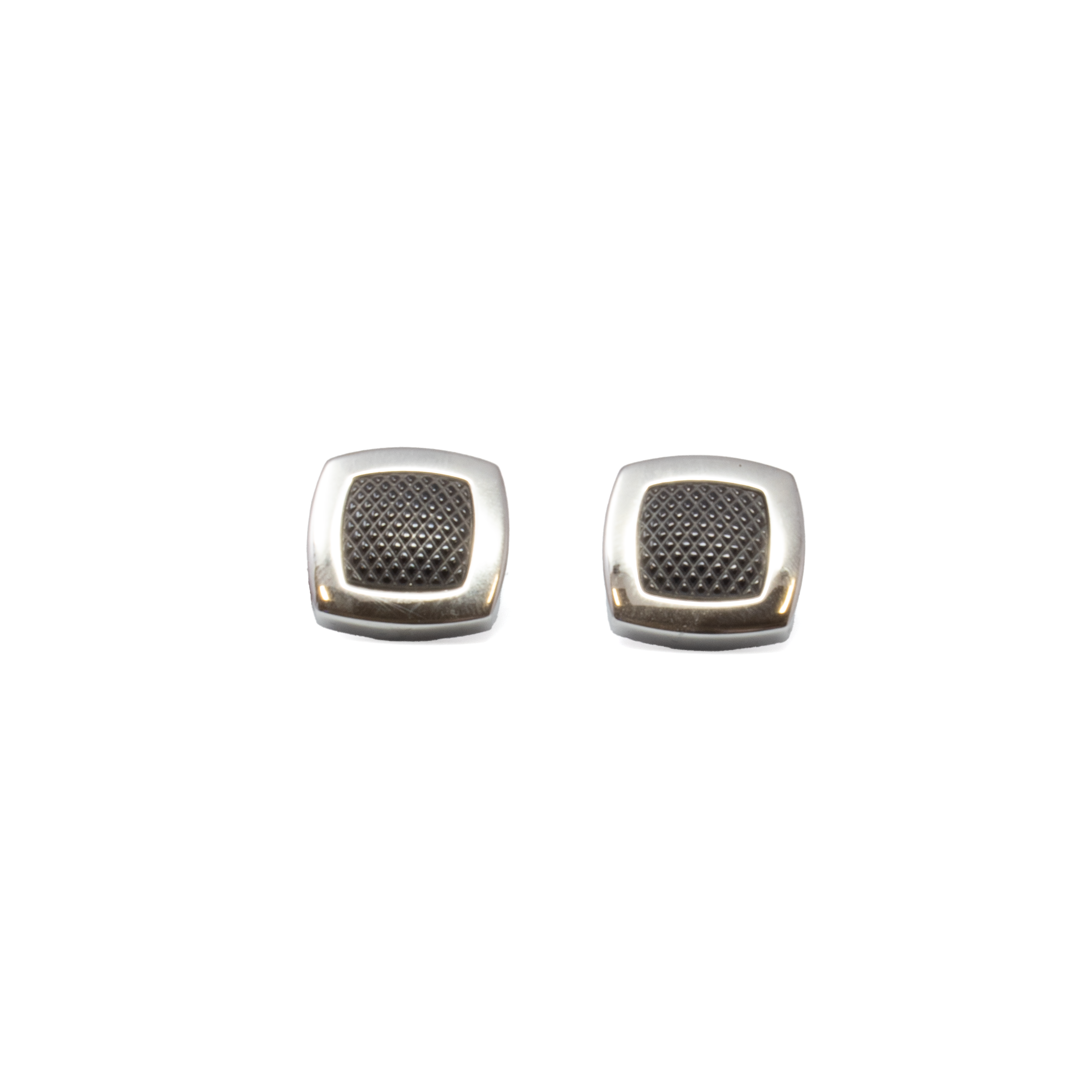 Elevate your formal style with these Black Pillow Stainless Steel Cufflinks, featuring a bold black gemstone-inspired inlay set in a polished, pillow-shaped stainless steel frame. Designed for the modern minimalist, they strike the perfect balance between edge and elegance. Hypoallergenic, tarnish-resistant, and built for everyday sophistication, these cufflinks are ideal for business, weddings, and special events. Presented in a refined gift box, they make a distinguished gift or a sleek addition to your personal collection. Black Pillow Stainless Steel Cufflinks